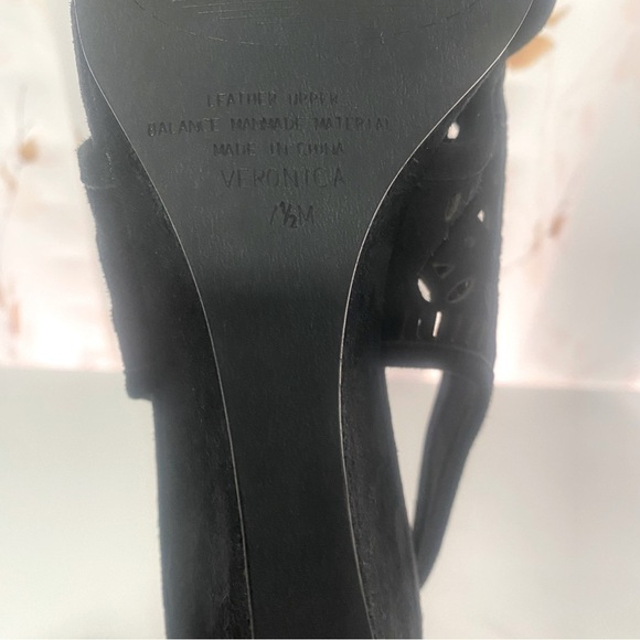 Aubrey Lynn “Veronica”, Slip On Wedge, Open Toe Shoe, Size 7.5M - Picture 7 of 7